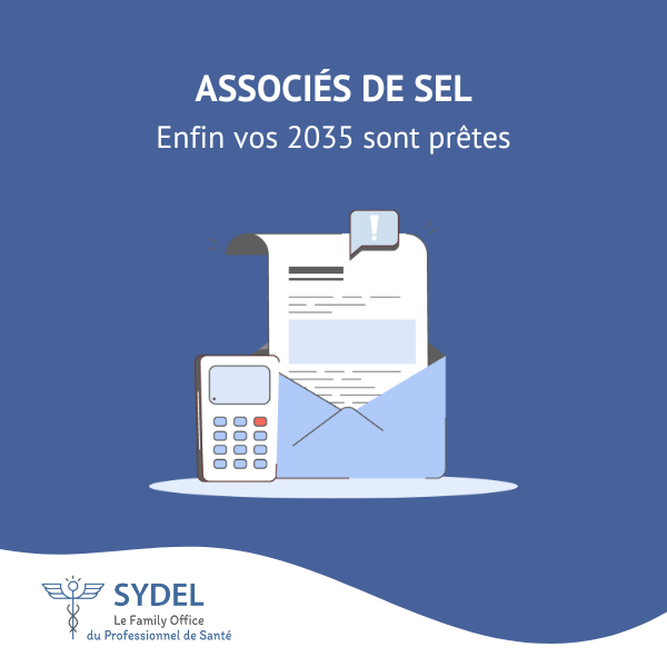 Associés de SEL : Enfin vos 2035 sont prêtes